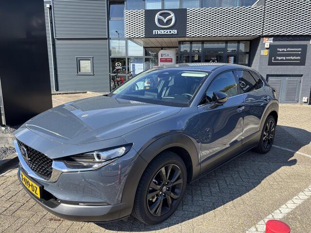 Mazda CX-30 2.0 e-SkyActiv-G 150 M Hybrid Homura , Automaat, Navi, Adap.Cruise, Clima, HUD, Apple Carplay, PDC, Camera, LMV 18 Inch, Stoelverwarming