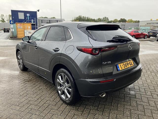 Mazda CX-30 2.0 e-SkyActiv-X 186 M Hybrid Luxury , Schuif/Kanteldak, Leder, 360 Camera, Navi, Bose, Adap.Cruise, Stoel/Stuurverwarming, Apple Carplay, Android Auto, Clima, LMV 18 Inch, HUD, LKA, PDC