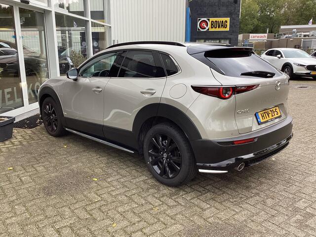 Mazda CX-30 2.0 e-SkyActiv-X M Hybrid Homura 186 PK motor / Aeropakket / Roofrails / Dorpelbeschermers/ Sportpakket/ Navigatie/ Apple Carplay/ Android Auto/ Automaat