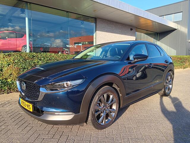 Mazda CX-30 2.0 e-SkyActiv-X M Hybrid 180PK Luxury AUTOMAAT, Leder, Navi, Clima, Head-up, etc. incl. 12 MND BOVAGGARANTIE