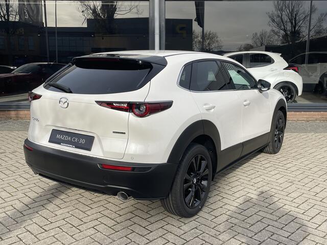 Mazda CX-30 2.0 e-SkyActiv-X M Hybrid 187 PK AUTOMAAT Homura NAVI | CLIMATE CONTROL 18 INCH LMV, ACHTERUITRIJCAMERA | PARKEERSENSOREN V+A