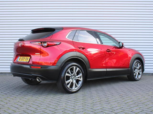 Mazda CX-30 2.0 e-SkyActiv-X M Hybrid Luxury | 18" LM | Automaat | Navi | Camera | Cruise | HUD | 186 PK |