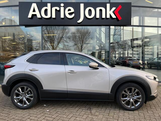 Mazda CX-30 2.0 e-SkyActiv-X M Hybrid Luxury AUTOMAAT | LEDER | Bose AUDIO | EL.A. KLEP | CAMERA | STOEL- en STUUR VERWARMING | APPLE CARPLAY | HEAD-UP DISPLAY | NED. AUTO | GARANTIE t/m 01-2029 |
