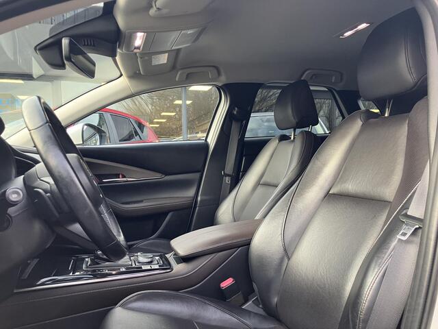 Mazda CX-30 2.0 e-SkyActiv-X 180 M Hybrid Luxury , Automaat, Trekhaak, Leder, Bose, Adap.Cruise, Camera, Navi, Stoel/Stuurverwarming, Clima, Apple Carlay, Android Auto, HUD, LMV 18 Inch, LKA, PDC,