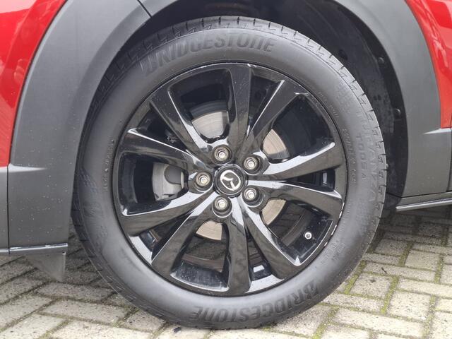 Mazda CX-30 2.0 e-SkyActiv-G M Hybrid Homura | Navigatie/Android/Apple Carplay | LM Velgen 18" | Voorstoelen Verwarmd | Cruise Control Adaptief | Kunstleren Bekleding | Airco |
