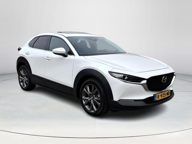 Mazda CX-30 2.0 e-SkyActiv-X M Hybrid Luxury | Adaptieve Cruise Control | Navigatie | Bose Premium Audio | Headup-Display | Lederenbekleding | Stoel Geheugen | Stoel/Stuur Verwarming | Schuif/Kantel Dak |