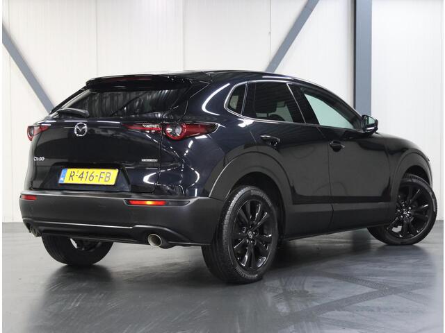 Mazda CX-30 186pk M Hybrid Sportive | BLACKEDITION! | AppleCarplay/AndroidAuto | Armsteun | Camera | StuurVerwarming | Adaptieve Cruise Control | Climate Control | Navigatie | Dodehoekdetectie | AUTOMAAT | Elektrische Achterklep |