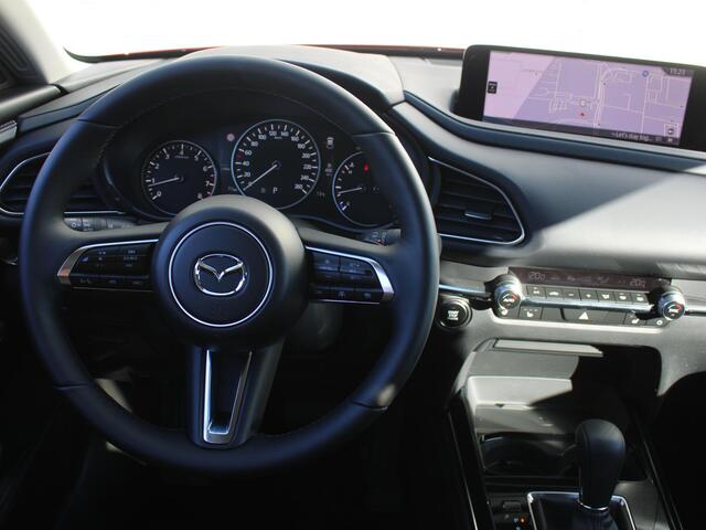 Mazda CX-30 2.5 e-SkyActiv-G M Hybrid Exc-l Bns Edition | Stuur-/stoelverwarming | 360 Camera | HUD | 18" LM | Dodehoek detectie | Cruise adapt. | LED |