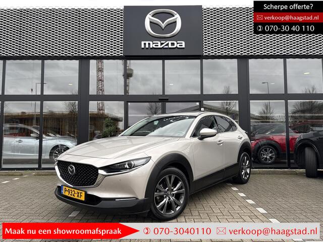 Mazda CX-30 2.0 e-SkyActiv-X M Hybrid Luxury Dealer onderhouden / Sunroof / I-Activsense pack / Meest luxe uitvoering!