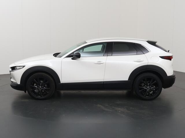 Mazda CX-30 2.0 e-SkyActiv-G M Hybrid Sportive | Trekhaak | Dodehoekdetectie | HUD | Apple Carplay/Android Auto | Elektrisch bedienbare achterklep | Stoelverwarming | Lane Assist |