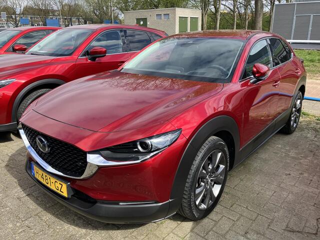 Mazda CX-30 2.0 e-SkyActiv-X 180 M Hybrid Luxury , Automaat, i-Activesense Pack, Leder, Stuur/Stoelverwarming, Bose, Adap.Cruise, 360 Camera, Apple Carplay, Android Auto, LMV 18 Inch, HUD, PDC, LKA, BSM