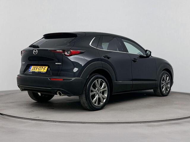 Mazda CX-30 2.0 e-SkyActiv-X M Hybrid Luxury | Achteruitrij camera | Adaptive cruise | Elektrische stoelen | Lederen bekleding | Dodehoek detectie | Elektrische achterklep |