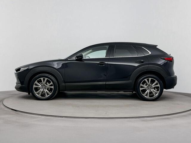 Mazda CX-30 2.0 e-SkyActiv-X M Hybrid Luxury | Achteruitrij camera | Adaptive cruise | Elektrische stoelen | Lederen bekleding | Dodehoek detectie | Elektrische achterklep |