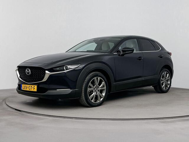 Mazda CX-30 2.0 e-SkyActiv-X M Hybrid Luxury | Achteruitrij camera | Adaptive cruise | Elektrische stoelen | Lederen bekleding | Dodehoek detectie | Elektrische achterklep |