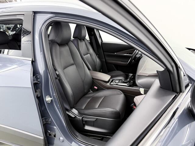 Mazda CX-30 2.0 e-SkyActiv-X M Hybrid Luxury | Panoramadak | Leder | Navigatie | 360° Camera | DAB | Stoel/Stuurverwarming | Elek. Stoelen met Geheugen | Bose | Elek. Achterklep |
