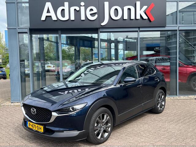 Mazda CX-30 2.0 e-SkyActiv-X M Hybrid Luxury | TREKHAAK | 1E EIG | NED AUTO | LEER | APPLE + ANDROID AUTO | STOEL + STUURVERWARMING | 18INCH |