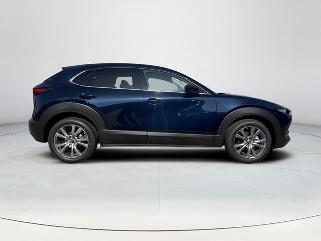 Mazda CX-30 2.5 e-SkyActiv-G M Hybrid Takumi | Automaat | Stoelgeheugen | Draadloze Apple carplay en Android Auto | 360 camera | Headup Display | Dodehoeksensoren | Stoel en stuurverwarming | Elektrische Achterklep | Adaptieve Cruise Control | Bose |