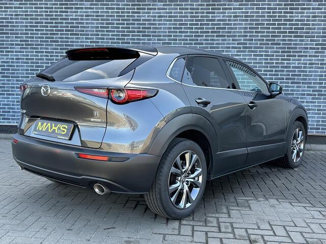 Mazda CX-30 2.0 e-SkyActiv-X M Hybrid Luxury | Head-up Display | Elektrische Achterklep | Lederen Bekleding | Navigatie | Cruise Control Adaptief | Stoelverwarming | Achteruitrijcamera | Parkeersensoren