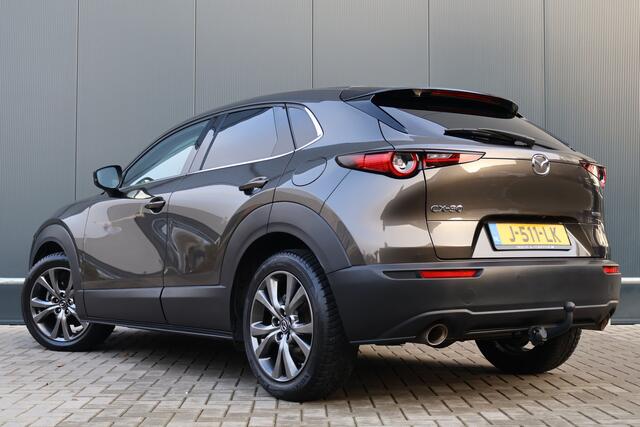 Mazda CX-30 2.0 e-SkyActiv-X M Hybrid Luxury Automaat | Leer | Trekhaak | Stoel- Stuurverwarming | Apple Carplay / Android Auto | HUD | Camera | ACC