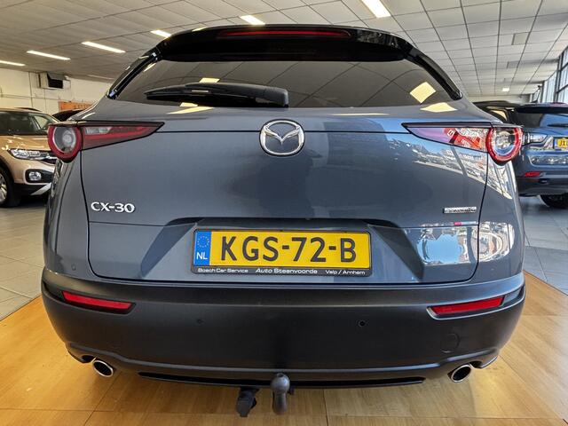 Mazda CX-30 2.0 e-SkyActiv-G M Hybrid Homura BOMVOL * ELEK STOEL+ A-KLEP * TREKHAAK * HUD* STUUR+Stoelverw *