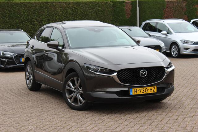 Mazda CX-30 2.0 e-SkyActiv-X M Hybrid Luxury / Trekhaak / Schuifdak / 360Camera / Head-up / Leder / 18'' / Navigatie / Stoelverwarming / DAB / ACC