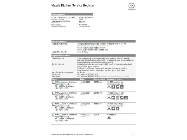 Mazda CX-30 e-SkyActiv-G 122 6MT Comfort *Dealeronderhouden* *All-in prijs*