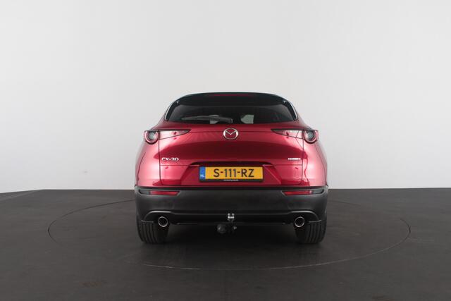 Mazda CX-30 2.0 e-SkyActiv-X M Hybrid Luxury > 186pk/Trekhaak/Crystal Red Soul/Bose/Leer/Memory...