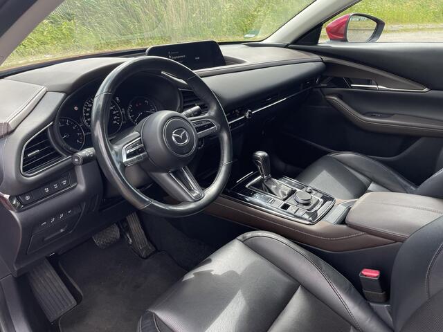 Mazda CX-30 2.0 e-SkyActiv-G M Hybrid Comfort Automaat Leder trekhaak stoelverwarming stuurverwarming dodehoek detectie