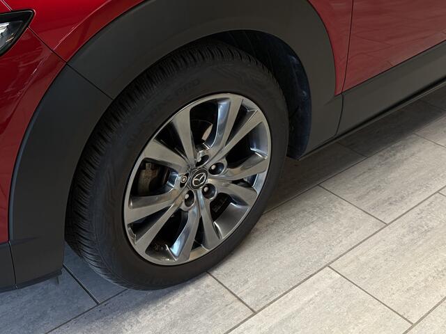Mazda CX-30 2.0 e-SkyActiv-X M 180 pk Hybrid Luxury | Trekhaak | Camera | Leer | El. verst. stoel + geh. | Bose | Adapt. cruise | stoel+stuurverw.