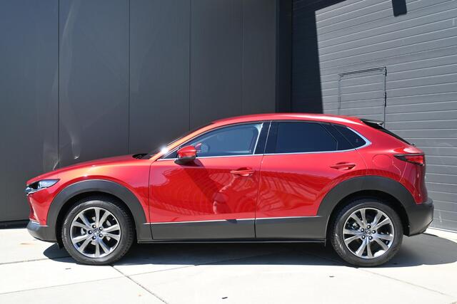 Mazda CX-30 2.0 e-SkyActiv-X M Hybrid Luxury | AUTOMAAT | AFN. TREKHAAK | CAMERA | STUUR/STOELVERWARMING | NAVI | BOSE | HEAD-UP | LEDER | MEMORY | ADAPT. CRUISE CONTROL | CLIMATE CONTROL | PDC | LMV