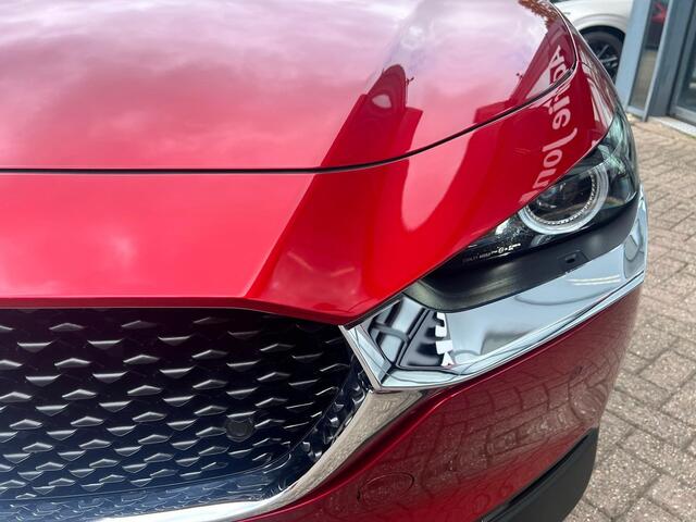 Mazda CX-30 2.0 e-SkyActiv-X M Hybrid Luxury AFNEEMBARE TREKHAAK | NAVIGATIE | LEDER | 1e EIGENAAR | NED.AUTO | STOEL- en STUURVERWARMING | EL. KLEP | BOSE AUDIO | DEALER ONDERHOUDEN | 360 CAMERA |