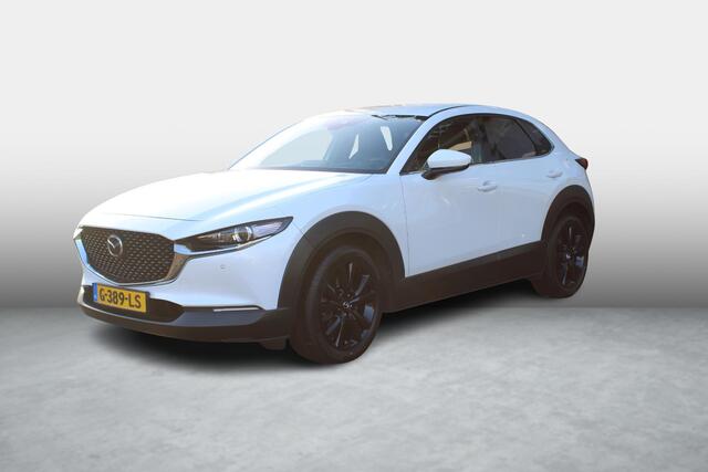 Mazda CX-30 2.0 e-SkyActiv-X 180 M Hybrid Luxury , Automaat, Trekhaak, Leder, Bose, Adap.Cruise, Camera, Navi, Stoel/Stuurverwarming, Clima, Apple Carlay, Android Auto, HUD, LMV 18 Inch, LKA, PDC,