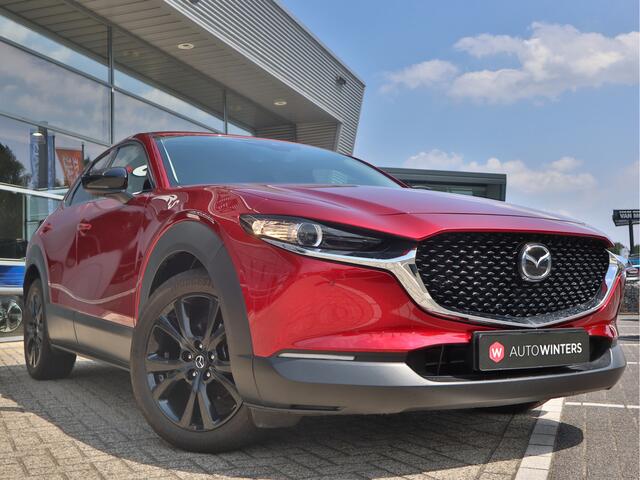Mazda CX-30 2.0 e-SkyActiv-X M Hybrid Sportive Luxury Automaat | Stoelverwarming | LED | Adapt. Cruise | Head-Up-Display | Soul Crystal Red |