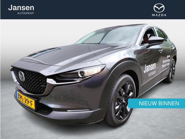 Mazda CX-30 2.0 e-SkyActiv-X M Hybrid Homura , Automaat, 18 Inch LMV, Apple Carplay, Climate, Camera, Adap. Cruise, HUD, Parkeersensoren, Stoelverwarming, Auto. Achterklep, BSM, LKA