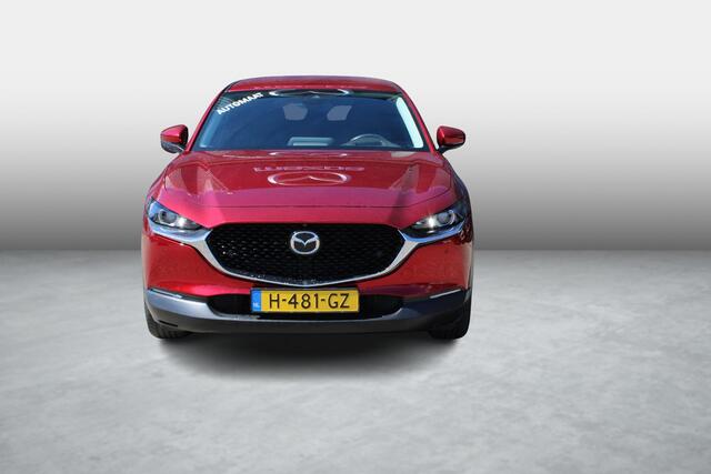 Mazda CX-30 2.0 e-SkyActiv-X 180 M Hybrid Luxury , Automaat, i-Activesense Pack, Leder, Stuur/Stoelverwarming, Bose, Adap.Cruise, 360 Camera, Apple Carplay, Android Auto, LMV 18 Inch, HUD, PDC, LKA, BSM