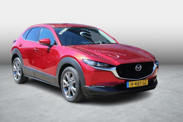 Mazda CX-30 2.0 e-SkyActiv-X 180 M Hybrid Luxury , Automaat, i-Activesense Pack, Leder, Stuur/Stoelverwarming, Bose, Adap.Cruise, 360 Camera, Apple Carplay, Android Auto, LMV 18 Inch, HUD, PDC, LKA, BSM
