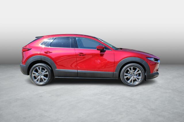 Mazda CX-30 2.0 e-SkyActiv-X 180 M Hybrid Luxury , Automaat, i-Activesense Pack, Leder, Stuur/Stoelverwarming, Bose, Adap.Cruise, 360 Camera, Apple Carplay, Android Auto, LMV 18 Inch, HUD, PDC, LKA, BSM