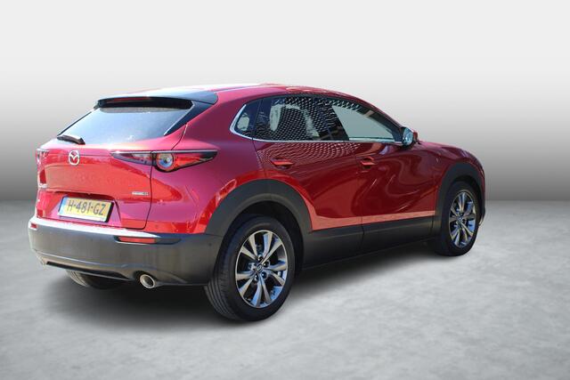Mazda CX-30 2.0 e-SkyActiv-X 180 M Hybrid Luxury , Automaat, i-Activesense Pack, Leder, Stuur/Stoelverwarming, Bose, Adap.Cruise, 360 Camera, Apple Carplay, Android Auto, LMV 18 Inch, HUD, PDC, LKA, BSM