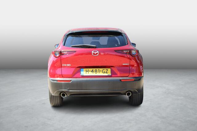 Mazda CX-30 2.0 e-SkyActiv-X 180 M Hybrid Luxury , Automaat, i-Activesense Pack, Leder, Stuur/Stoelverwarming, Bose, Adap.Cruise, 360 Camera, Apple Carplay, Android Auto, LMV 18 Inch, HUD, PDC, LKA, BSM