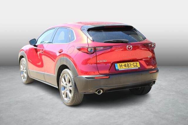 Mazda CX-30 2.0 e-SkyActiv-X 180 M Hybrid Luxury , Automaat, i-Activesense Pack, Leder, Stuur/Stoelverwarming, Bose, Adap.Cruise, 360 Camera, Apple Carplay, Android Auto, LMV 18 Inch, HUD, PDC, LKA, BSM