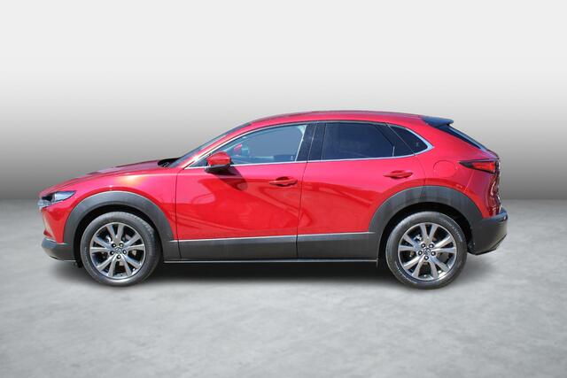Mazda CX-30 2.0 e-SkyActiv-X 180 M Hybrid Luxury , Automaat, i-Activesense Pack, Leder, Stuur/Stoelverwarming, Bose, Adap.Cruise, 360 Camera, Apple Carplay, Android Auto, LMV 18 Inch, HUD, PDC, LKA, BSM