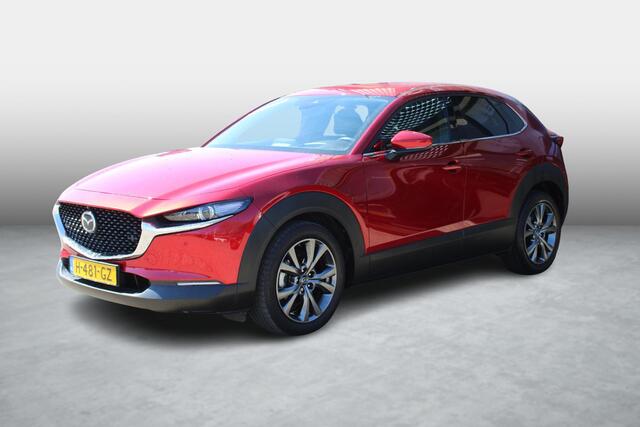Mazda CX-30 2.0 e-SkyActiv-X 180 M Hybrid Luxury , Automaat, i-Activesense Pack, Leder, Stuur/Stoelverwarming, Bose, Adap.Cruise, 360 Camera, Apple Carplay, Android Auto, LMV 18 Inch, HUD, PDC, LKA, BSM