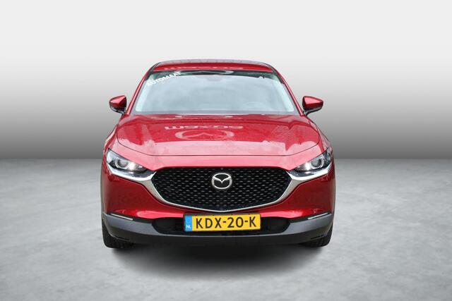 Mazda CX-30 2.0 e-SkyActiv-X186 M Hybrid Luxury-Line , Automaat, I-Activesense Pakket, 360 Camera, Bose, Adap.Cruise, LMV 18 Inch, Stuur/Stoelverwarming