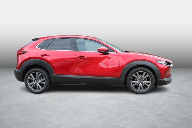 Mazda CX-30 2.0 e-SkyActiv-X186 M Hybrid Luxury-Line , Automaat, I-Activesense Pakket, 360 Camera, Bose, Adap.Cruise, LMV 18 Inch, Stuur/Stoelverwarming