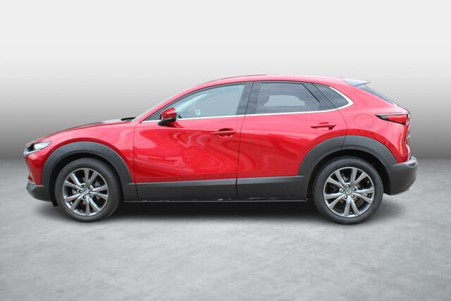 Mazda CX-30 2.0 e-SkyActiv-X186 M Hybrid Luxury-Line , Automaat, I-Activesense Pakket, 360 Camera, Bose, Adap.Cruise, LMV 18 Inch, Stuur/Stoelverwarming