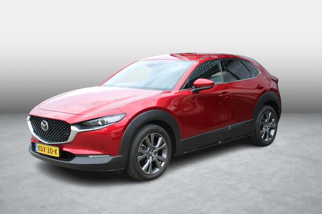 Mazda CX-30 2.0 e-SkyActiv-X186 M Hybrid Luxury-Line , Automaat, I-Activesense Pakket, 360 Camera, Bose, Adap.Cruise, LMV 18 Inch, Stuur/Stoelverwarming