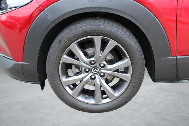 Mazda CX-30 2.0 e-SkyActiv-X186 M Hybrid Luxury-Line , Automaat, I-Activesense Pakket, 360 Camera, Bose, Adap.Cruise, LMV 18 Inch, Stuur/Stoelverwarming