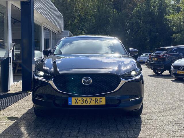 Mazda CX-30 2.0 e-SkyActiv-X M Hybrid Exclusive-line / NL-Auto! / 1e Eigenaar! / 34.000 km / 184 PK / Fabrieksgarantie Jan 2030 / Vol-Leder / Elektr Stoelen met Memory / Schuifdak / Adaptive Cruise / Full LED Verlichting / Head-up Display / Keyless Entry & Go / Parkeercamera / Stoel- en Stuurwielverwarming / Digitale Cockpit / 18 " LMV / All Season Banden / DAB, Bluetooth, CarPlay etc. /