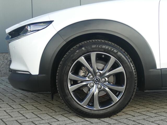 Mazda CX-30 2.0 e-SkyActiv-X M Hybrid Luxury | ALL-SEASON | PANO | LEER | HEAD-UP | BOSE | RIJKLAARPRIJS |