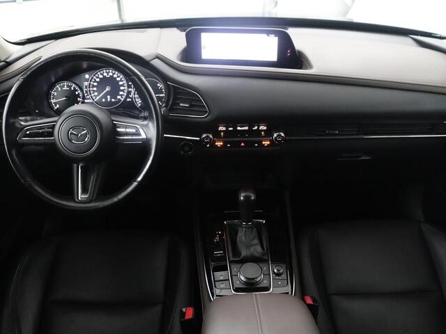 Mazda CX-30 2.0 e-SkyActiv-X M Hybrid Luxury | Leder | Stuur/stoel verwarming | Adaptive cruise | Head-up | 360 camera | Park assist | BOSE sound | Carplay | Elektrische achterklep